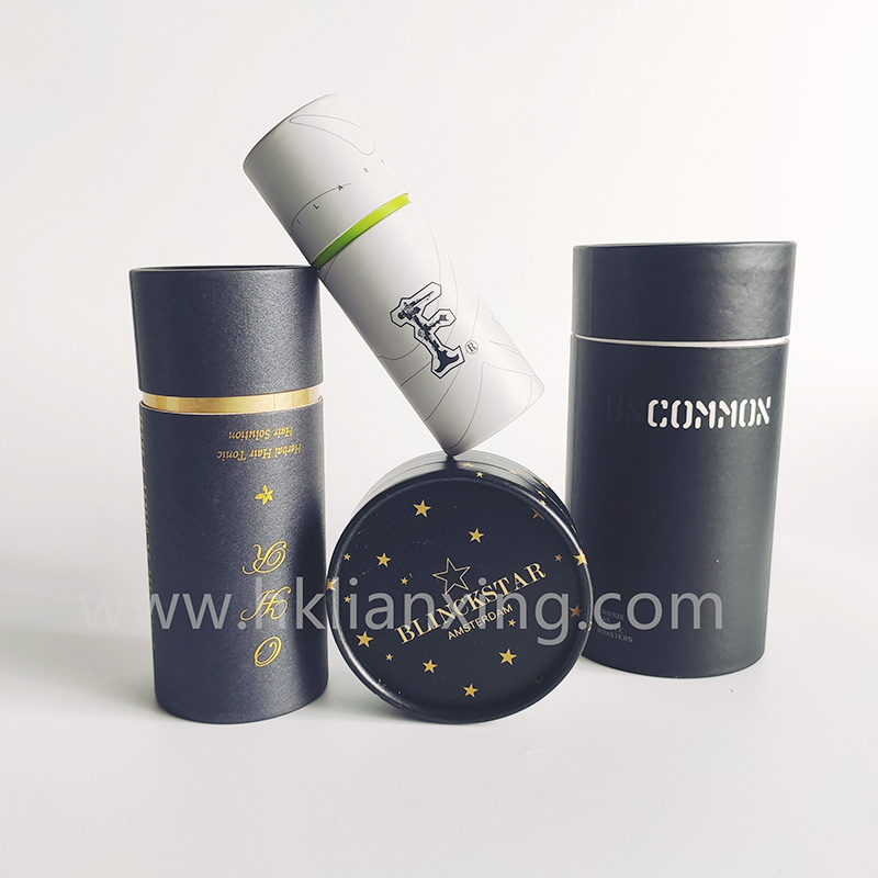 Beautiful Gift Cylinder Coated Paper Box
