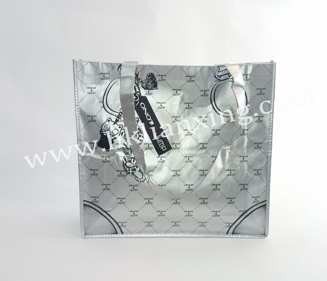 RPET Laminated Lunch Box Non-woven Bag with laminate