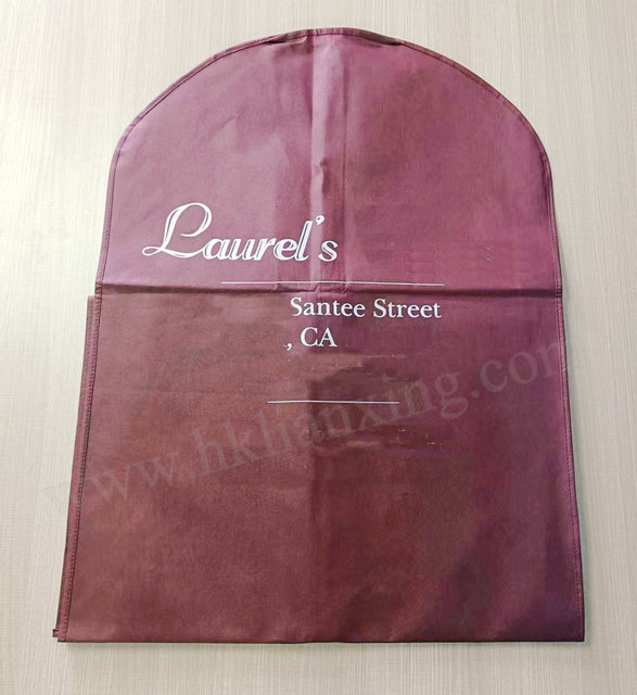 Non-woven Suit Bag with High Quality Zipper