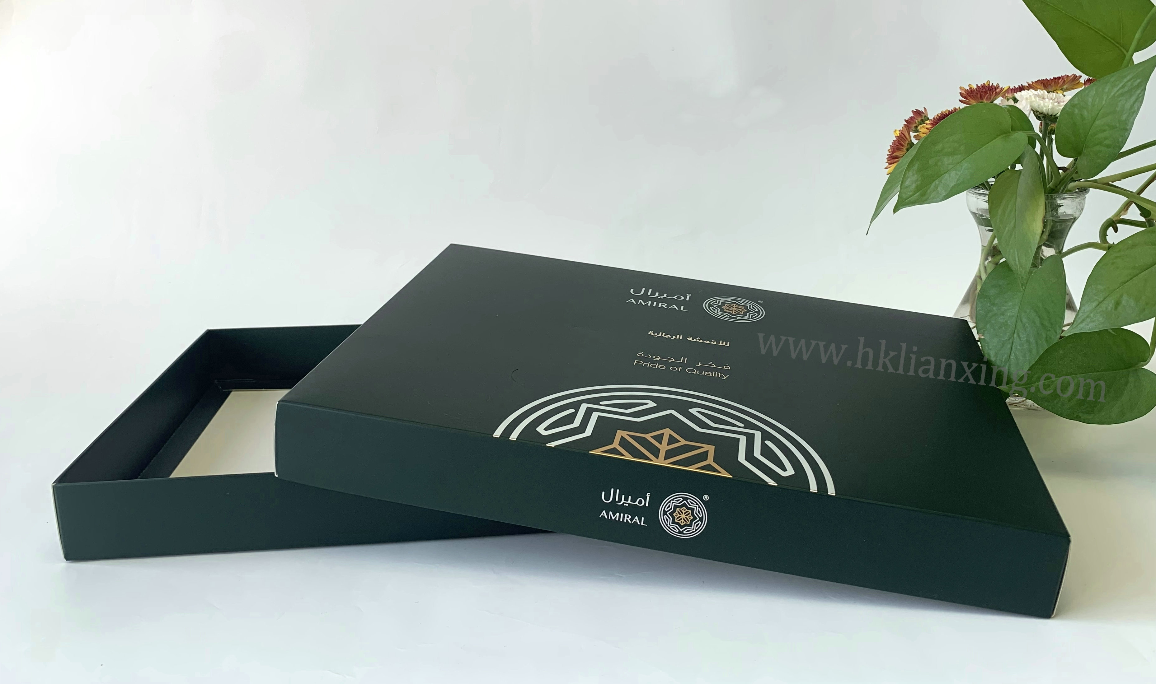 Special Paper Green Jewelry Paper Box