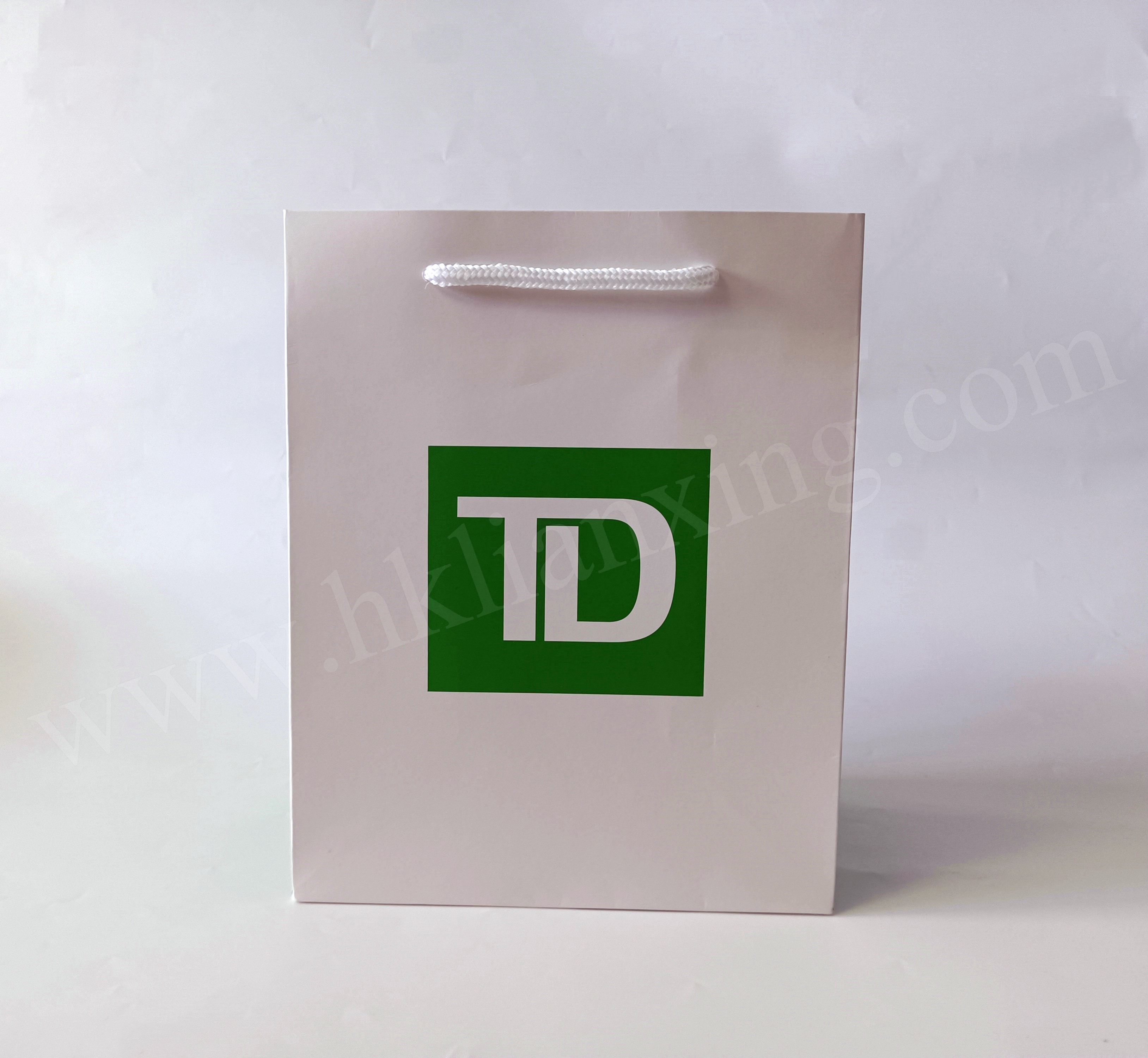 Fancy Paper Green Apparel Paper Bag