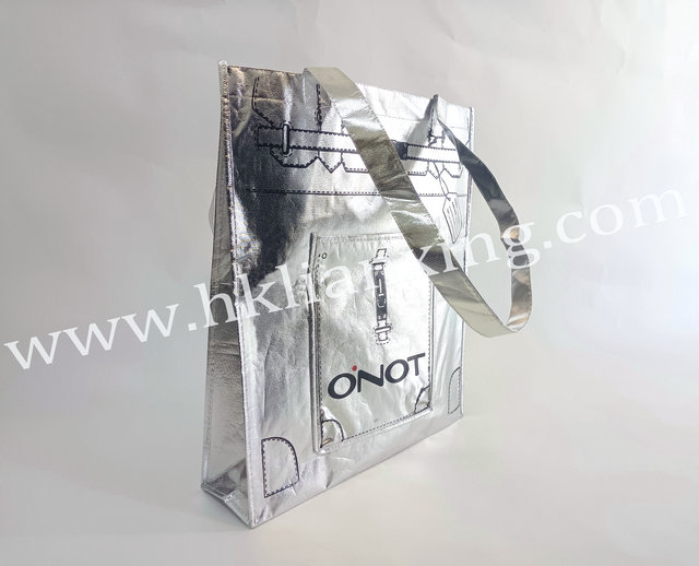 Waterproof Lunch Box Non-woven Bag with pocket