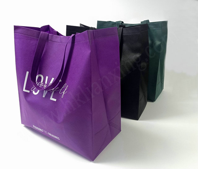 Reusable Carry Gift Non-woven Bag With Logo